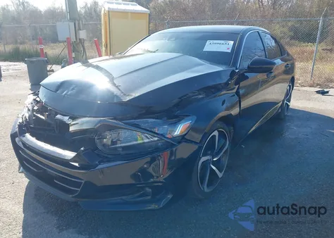 2021 Honda Accord Sport from USA, damaged, VIN 1HGCV1F34MA079633